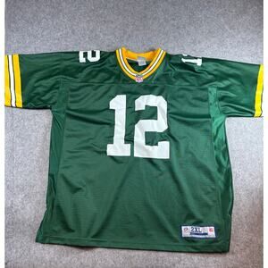 Green Bay Packers Aaron Rodgers #12 NFL Jersey Mens 2XL Pro Line Football Shirt